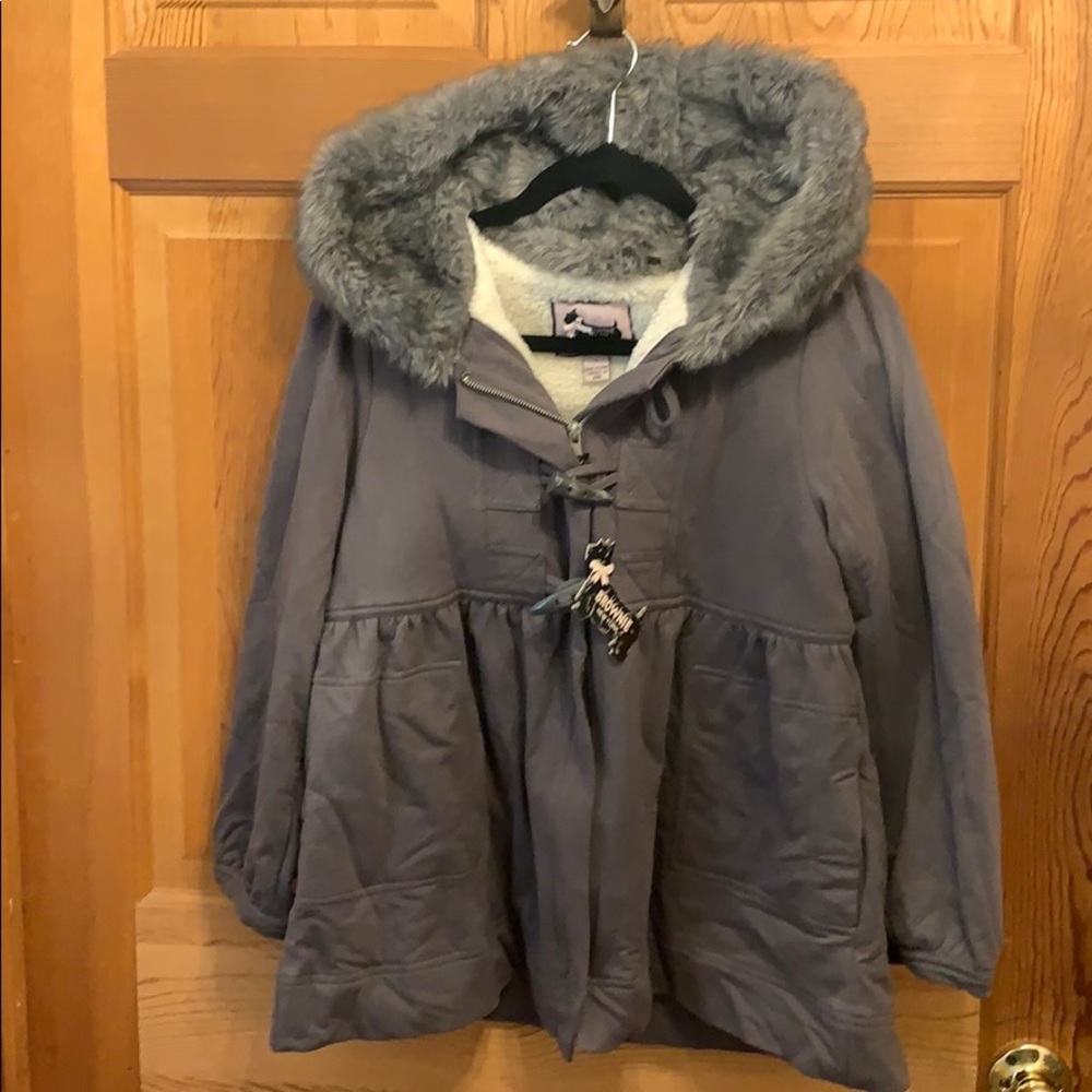 New girls jacket with hood